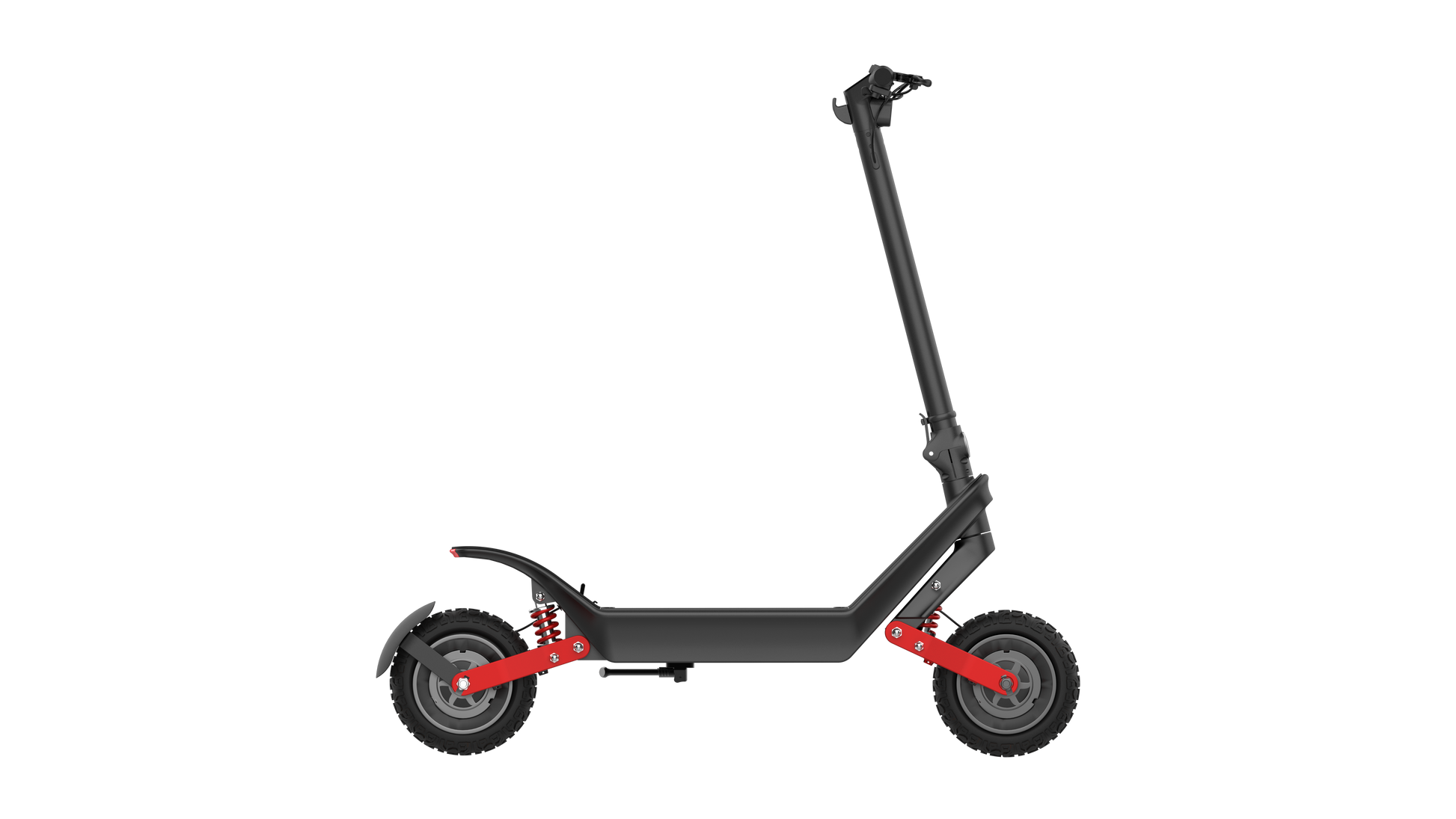 X10 Electric Scooter (2024) side view showcasing its rugged design and durable build for off-road adventures.