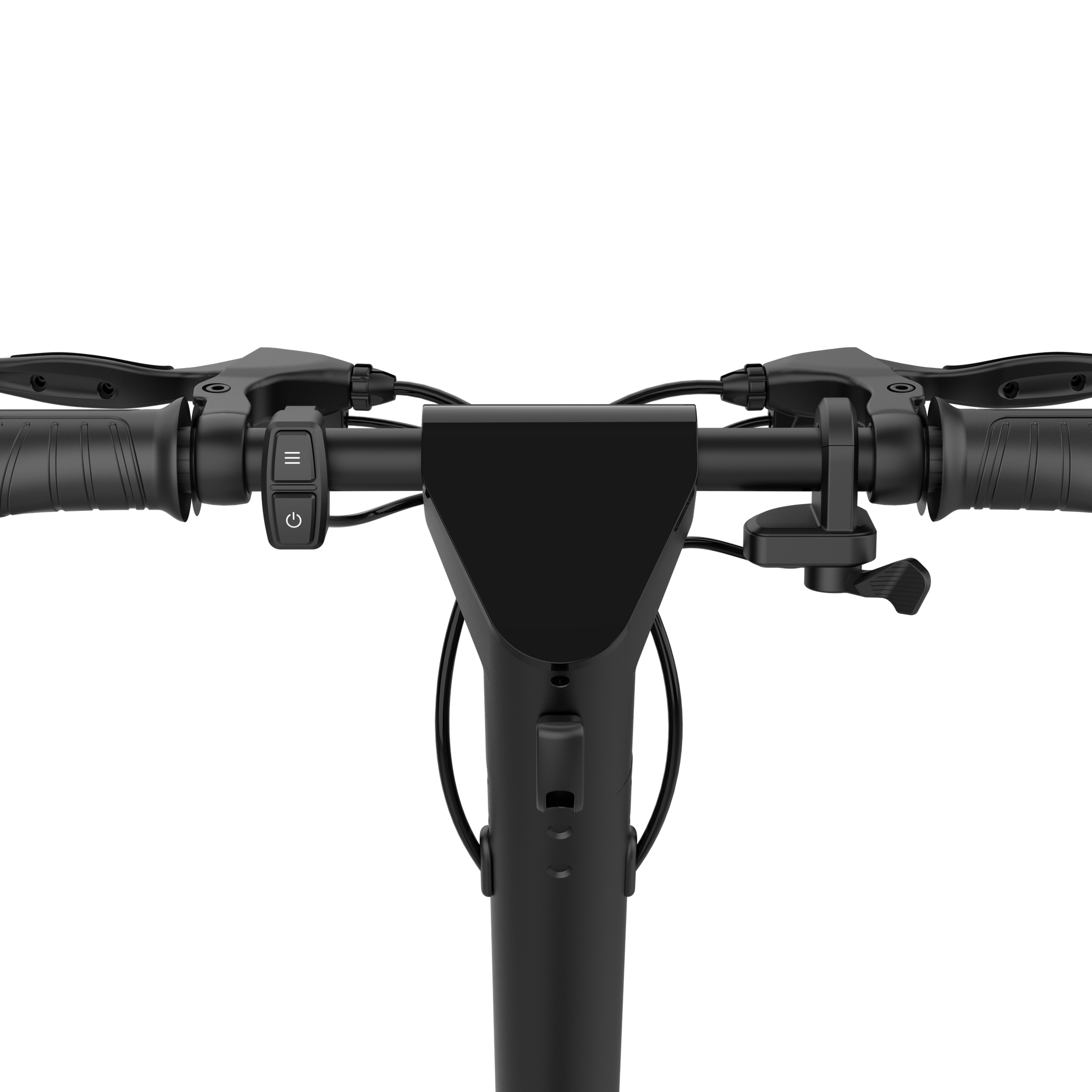 X10 Electric Scooter (2024) handlebars showing grip and controls for enhanced riding experience