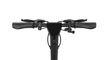 X10 Electric Scooter (2024) handlebars showing grip and controls for enhanced riding experience