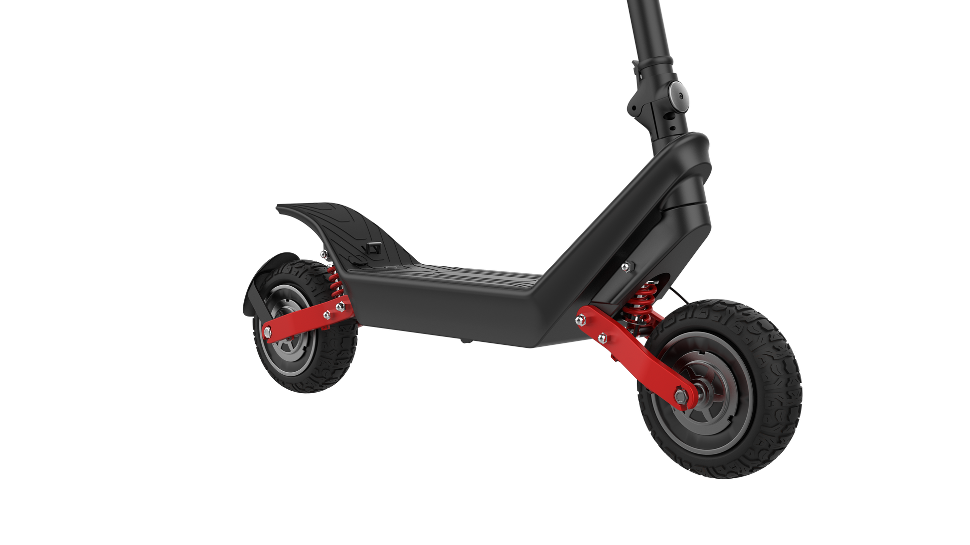 X10 Electric Scooter (2024) side view showcasing rugged design and sturdy wheels for off-road adventures.
