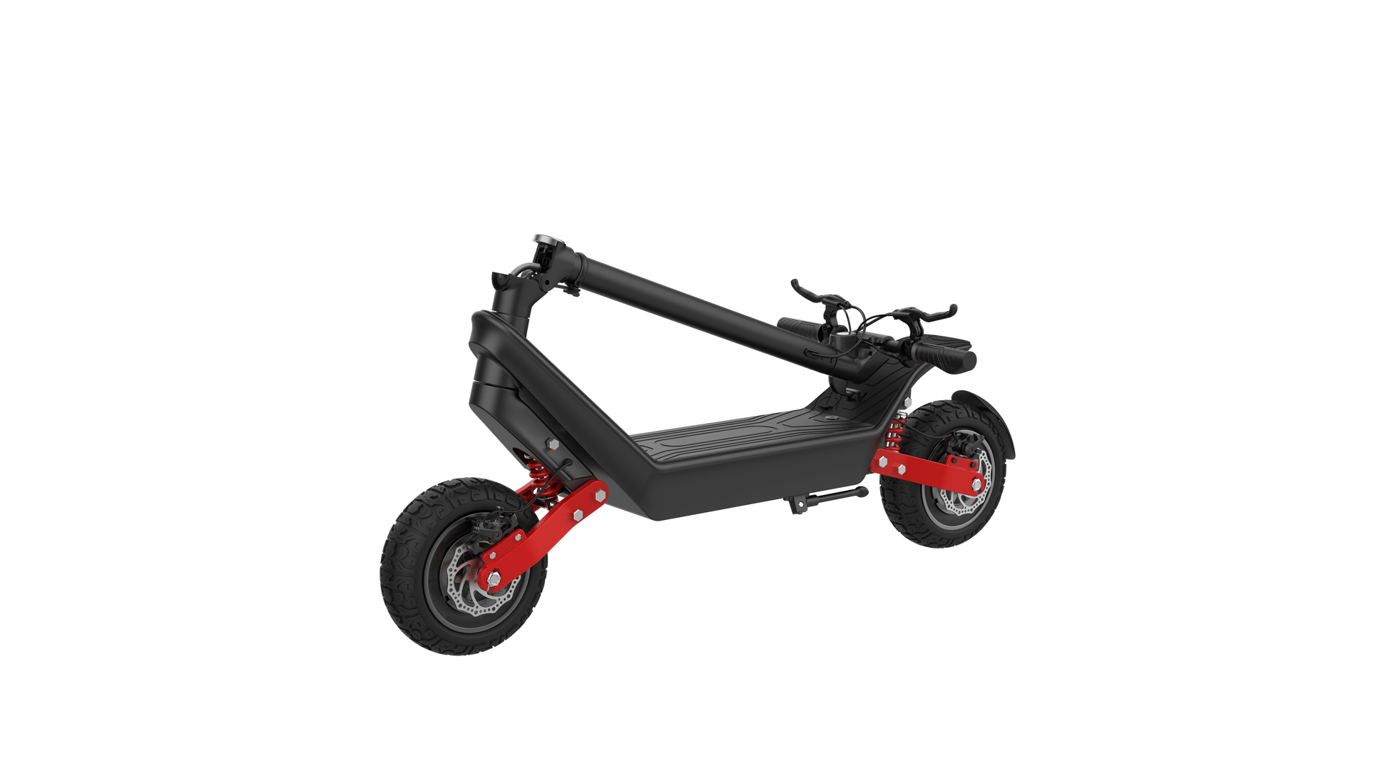 X10 Electric Scooter (2024) compact design with rugged wheels and frame for outdoor adventures.